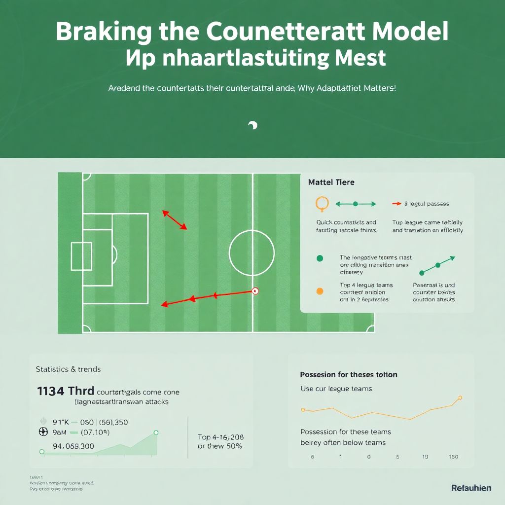 Переломы в тактике контратаки на разных этапах сезона в футболе