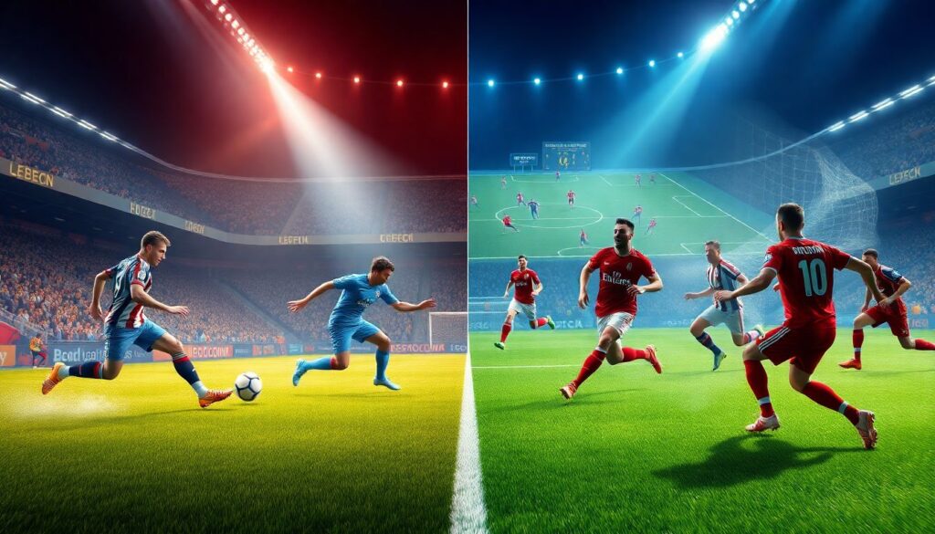 Сравнение лиг по эффективности быстрых контратак - иллюстрация