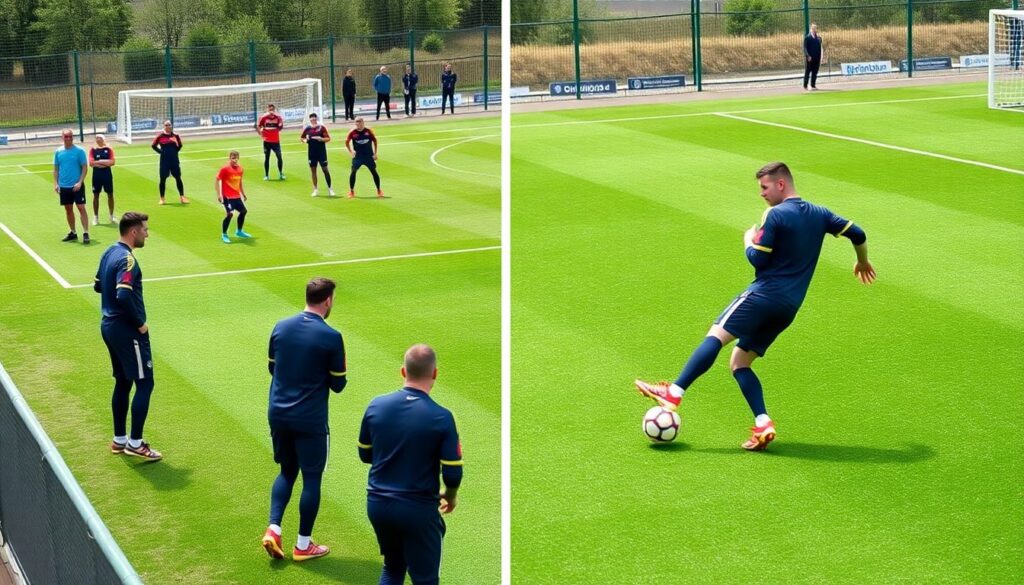 Как развивать скорость и дриблинг вингера на практике - иллюстрация