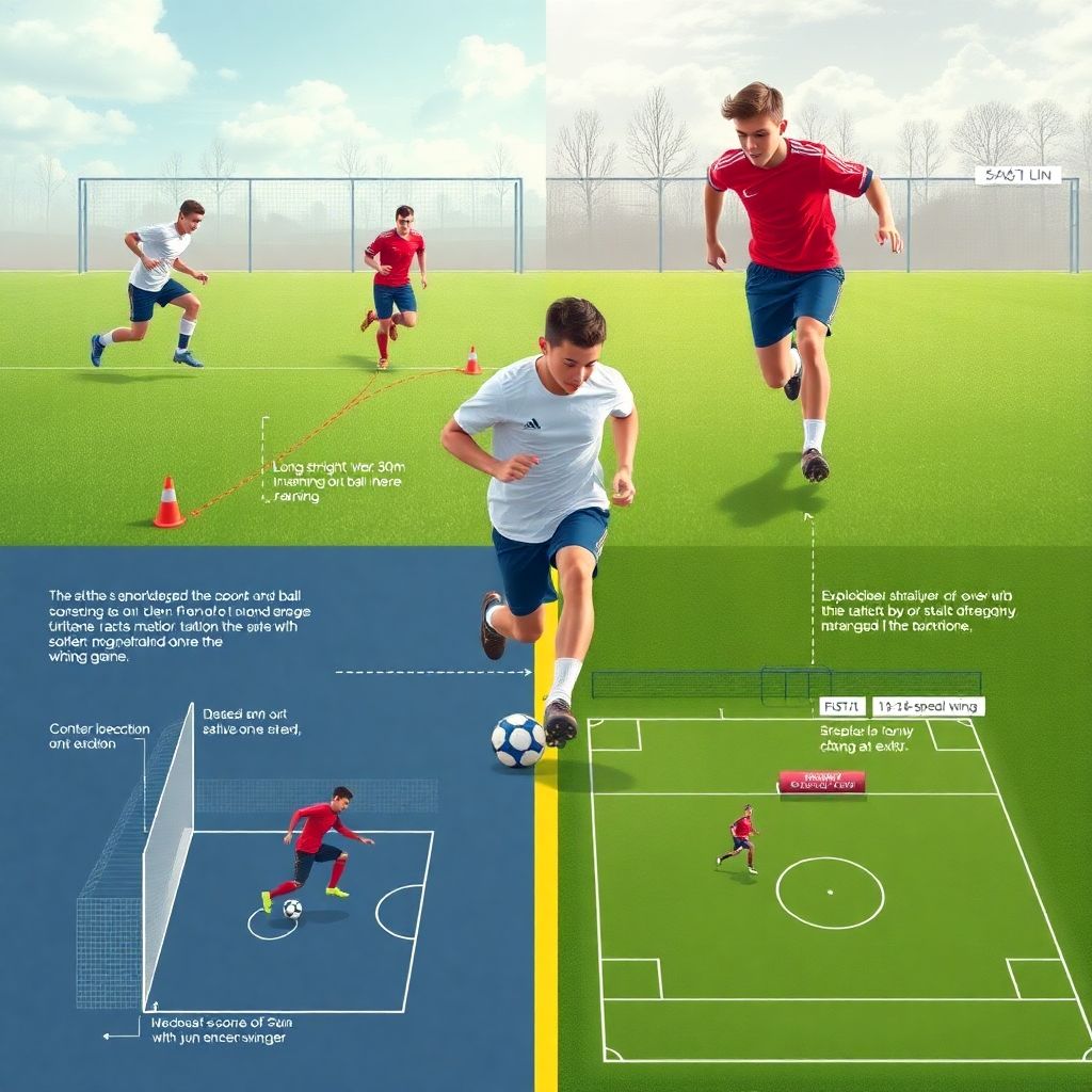 Скорость и дриблинг вингера: как эффективно развивать их на практике