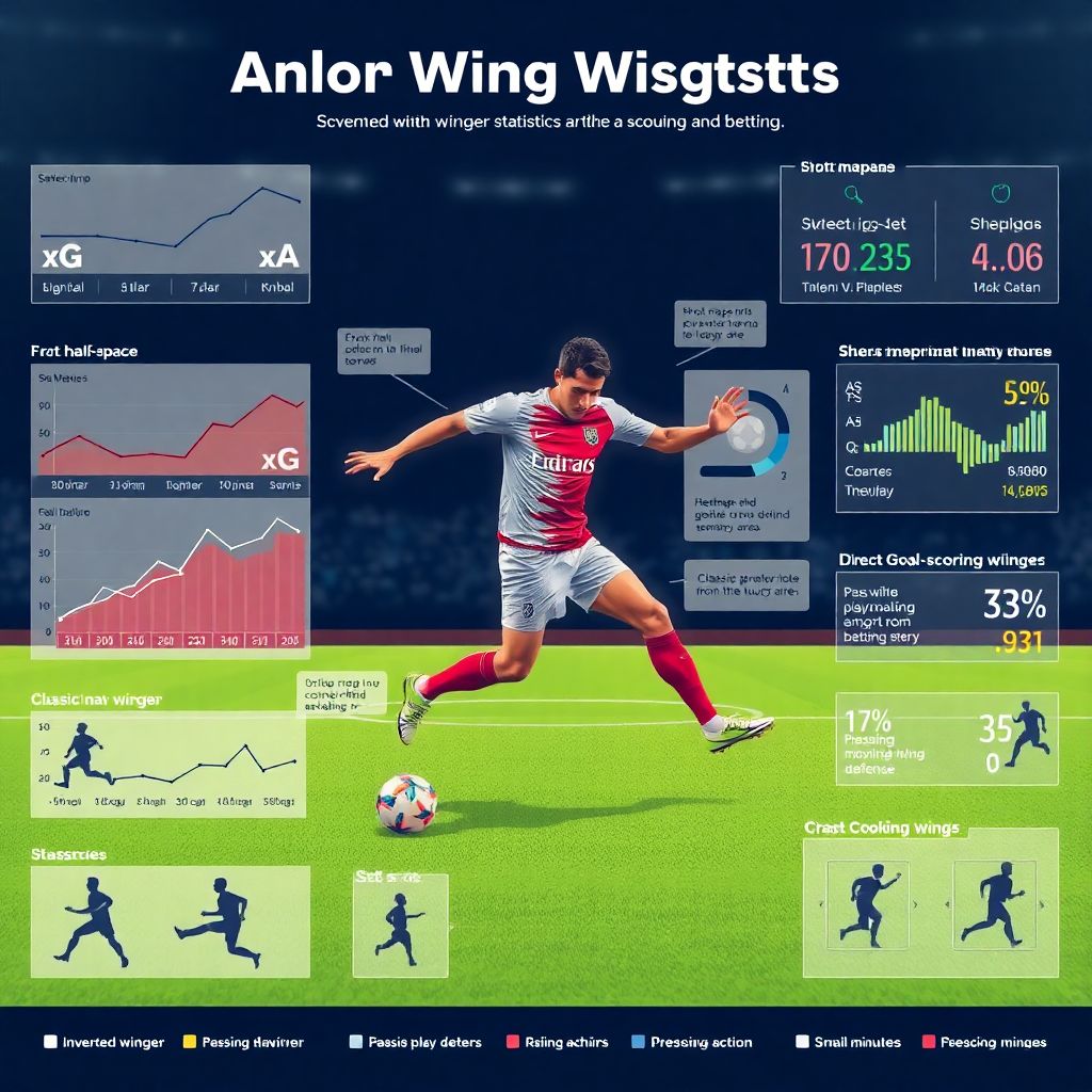 Статистика вингеров: какие показатели считать и как использовать в анализе игры