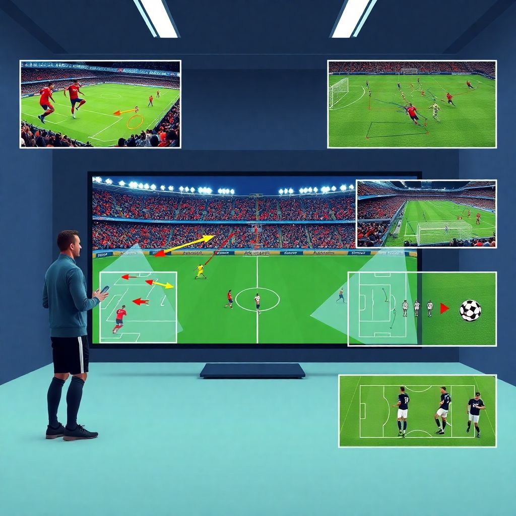 Видеоразборы лучших контратакующих атак в современном футболе