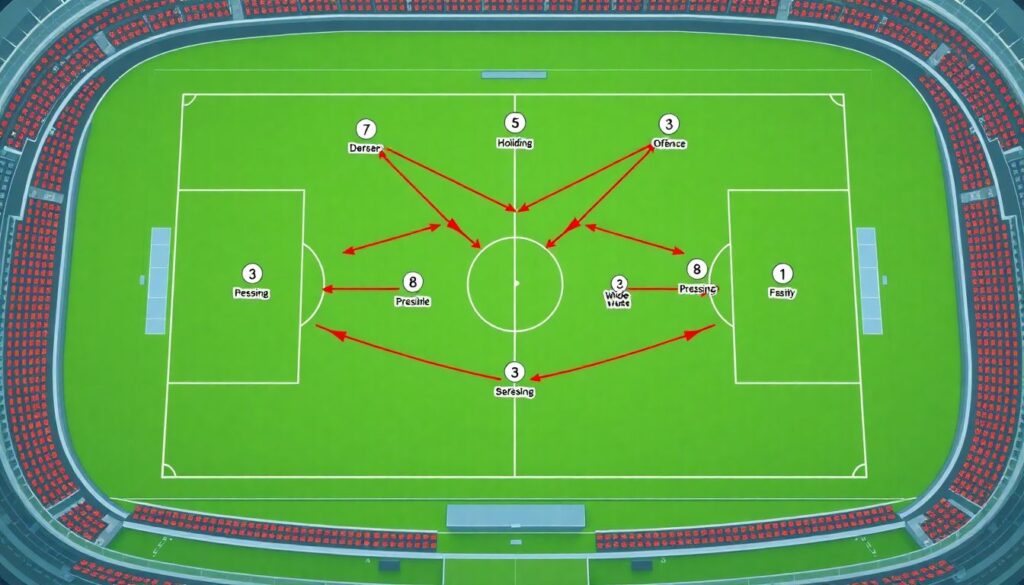 История тактических схем: от 4-4-2 до современных рисунков - иллюстрация