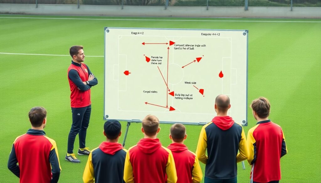 История тактических схем: от 4-4-2 до современных рисунков - иллюстрация
