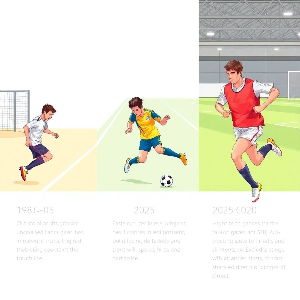 Тренировочные планы по скорости и технике для вингеров в футболе