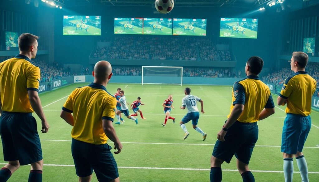 Как читает рефери ситуацию во время быстрых атак - иллюстрация