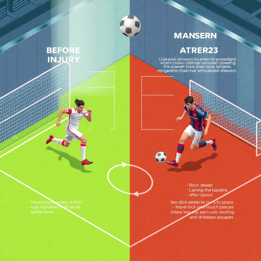 Влияние травм на стиль атакующих игроков в футболе и их эффективность
