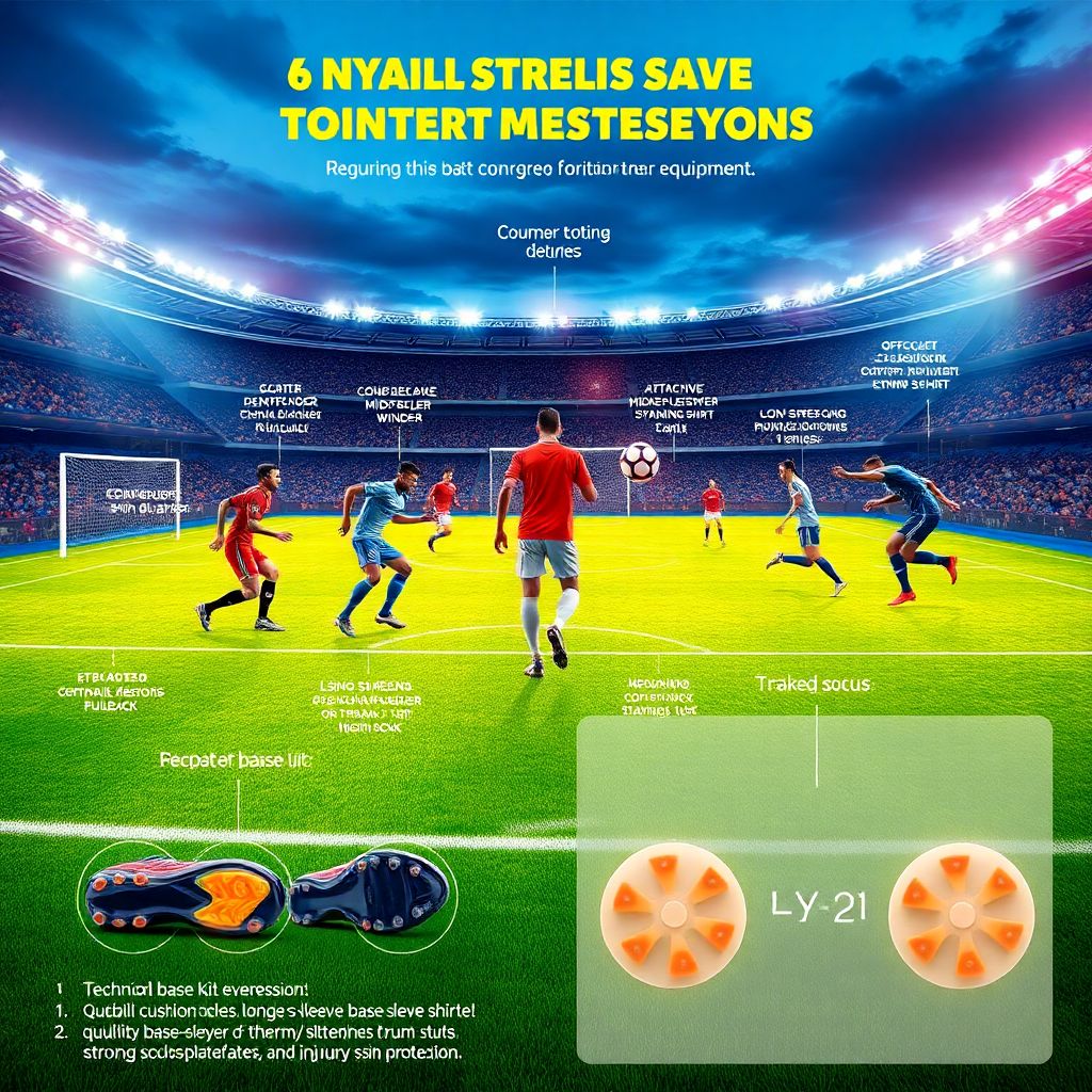 Как выбрать экипу в зависимости от позиции на поле в футболе