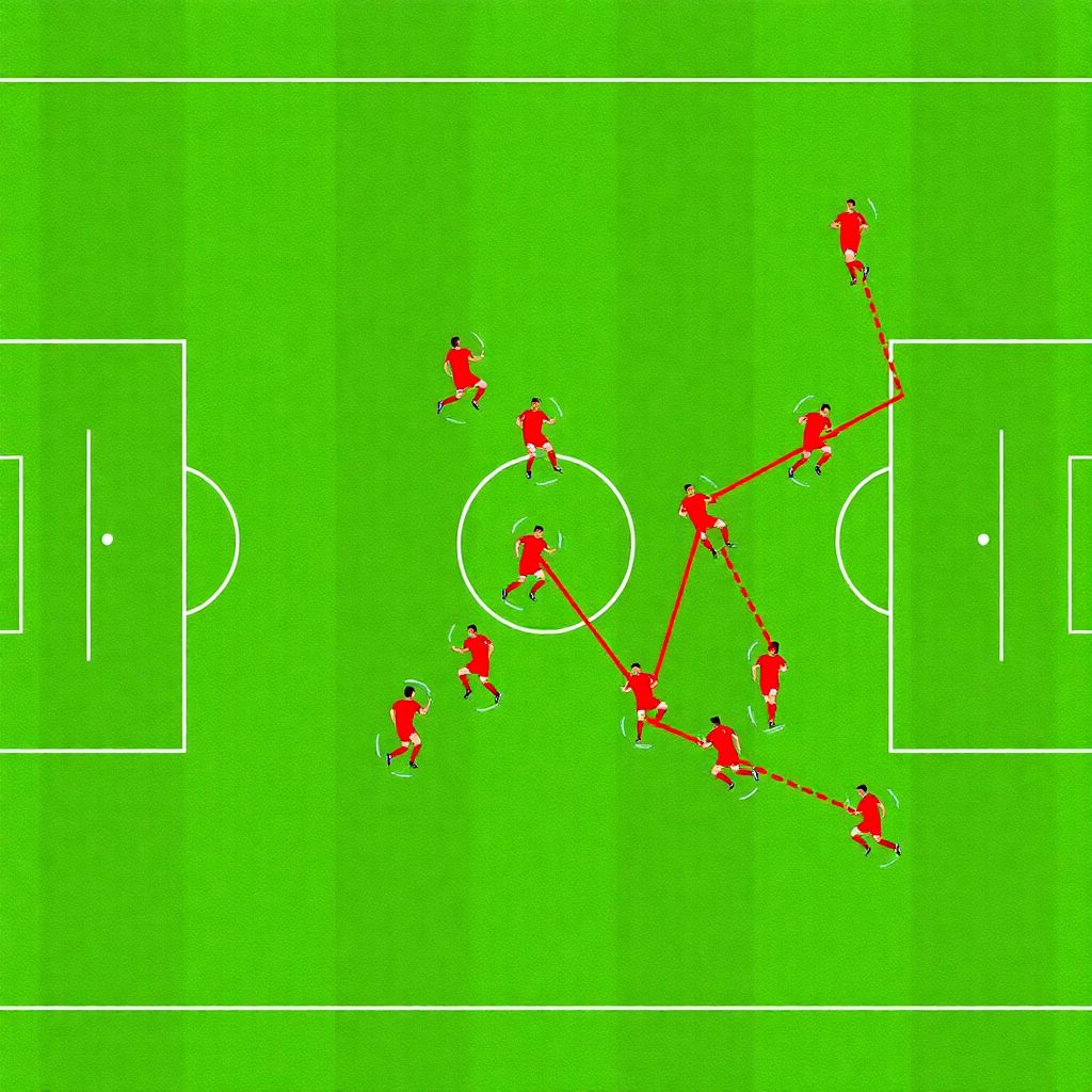 Преимущество на фланге в атаке: как создается и реализуется в футболе
