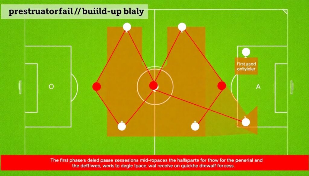 Тактические варианты против высокого прессинга - иллюстрация