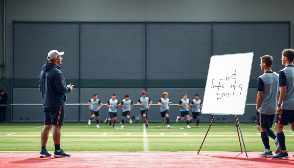 Использование флангового перехвата для охвата пространства - иллюстрация