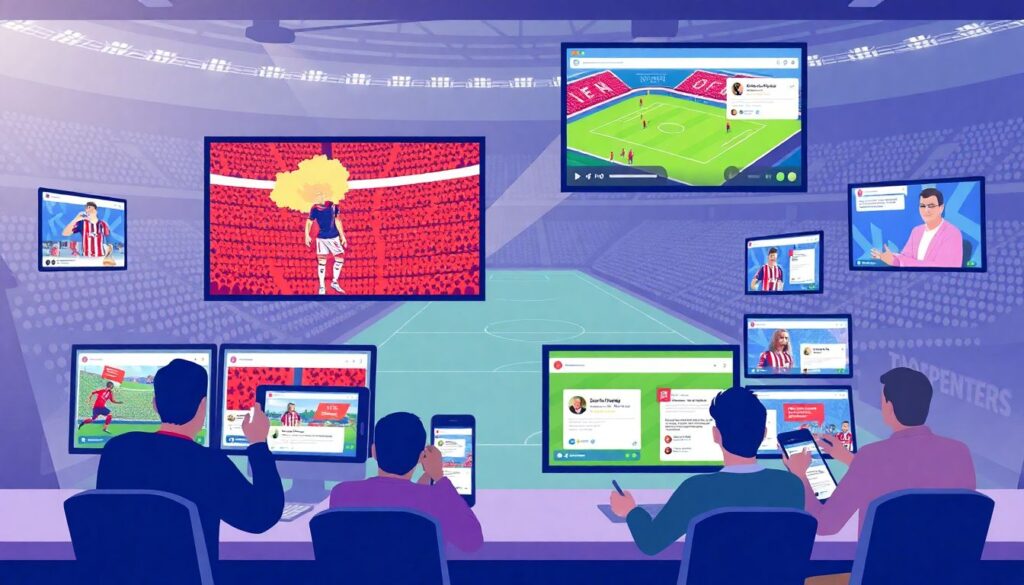 Как подбирать контент для болельщиков по атакующим темам - иллюстрация