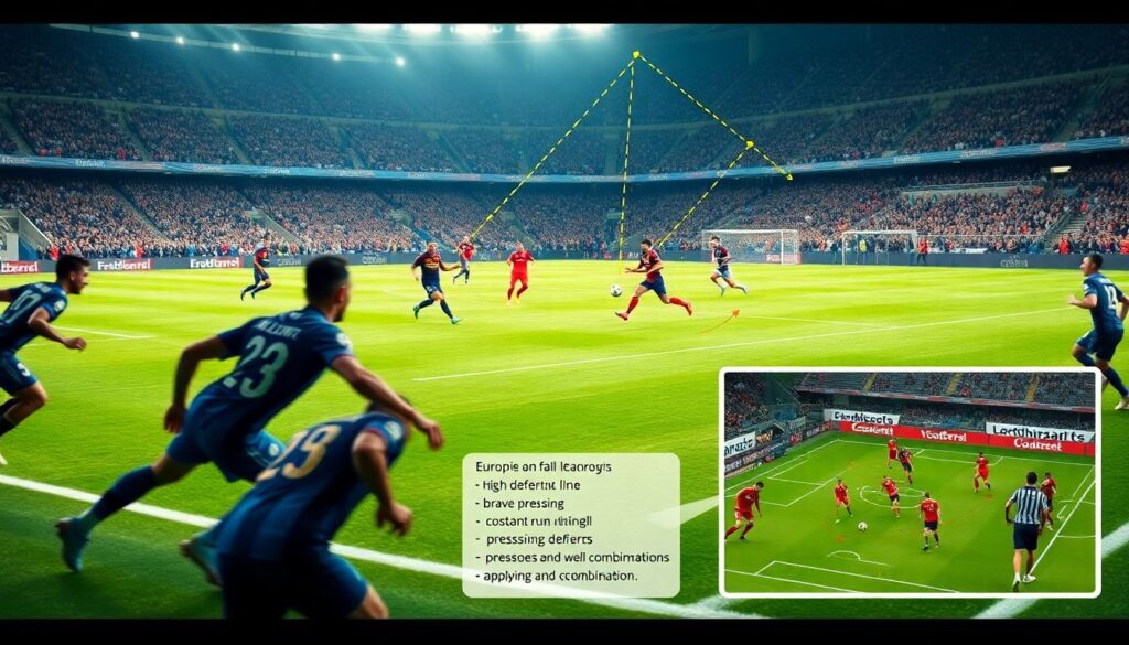 Горячие новинки тактики и тренировок в атакующем футболе - иллюстрация