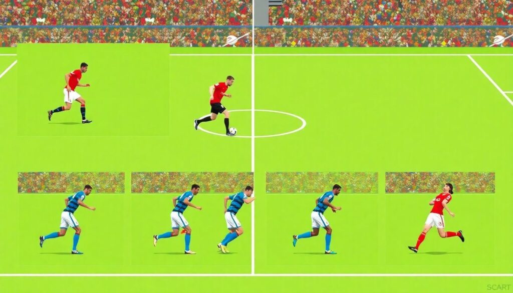 Как анализировать скорость от старта до удара в контратаке - иллюстрация