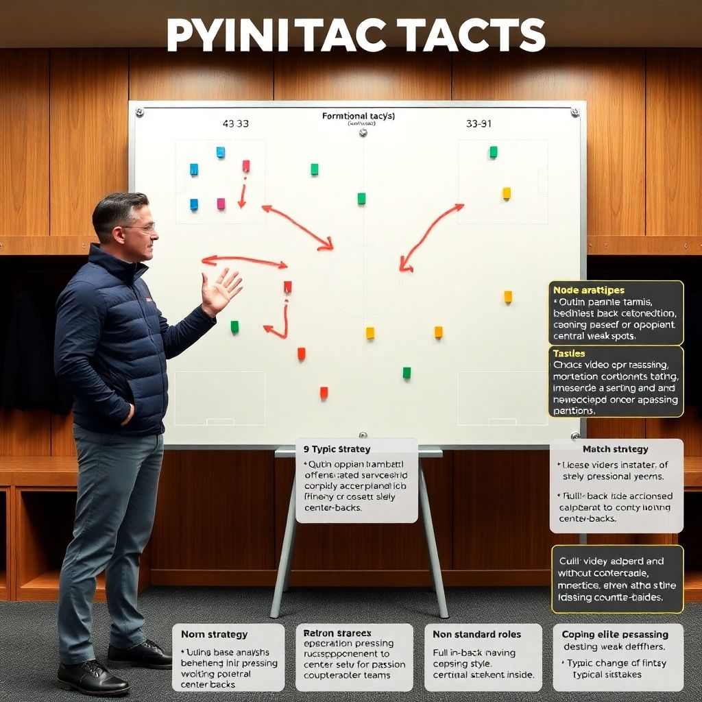 Выбор тактики под конкретных соперников в футболе: практические советы тренеру