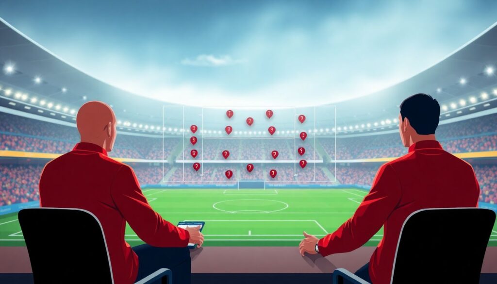 Какие материалы стоит собирать для подготовки контент-плана о атакующем футболе - иллюстрация