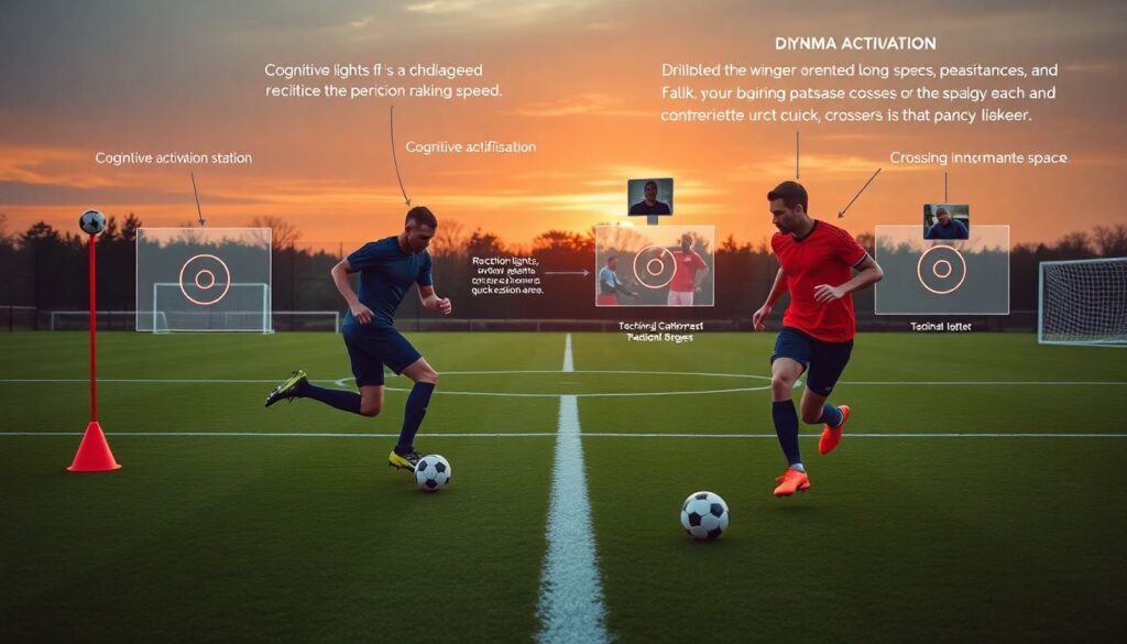 Как развивать мыслительную скорость вингера - иллюстрация