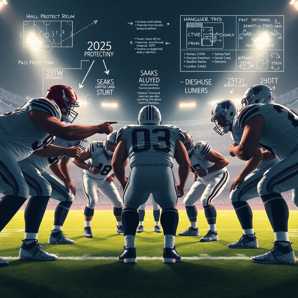 Формирование команды мечты для атакующей линии в американском футболе