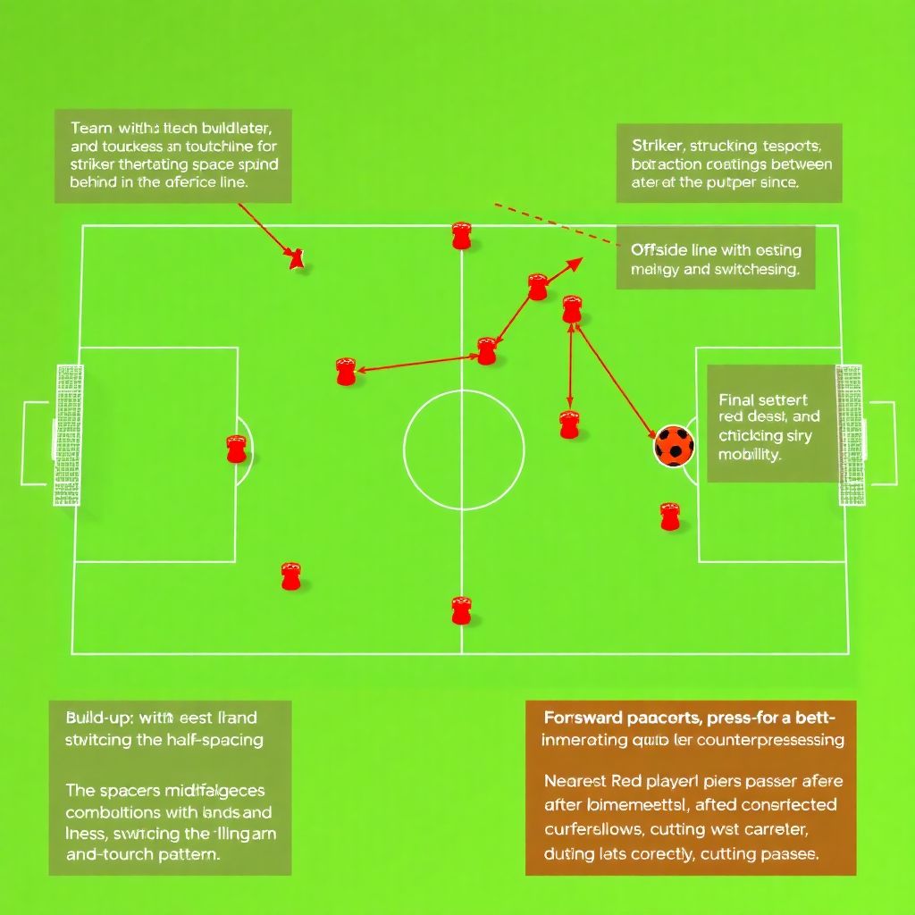 Правила и инновации в современном атакующем футболе для тренеров и игроков