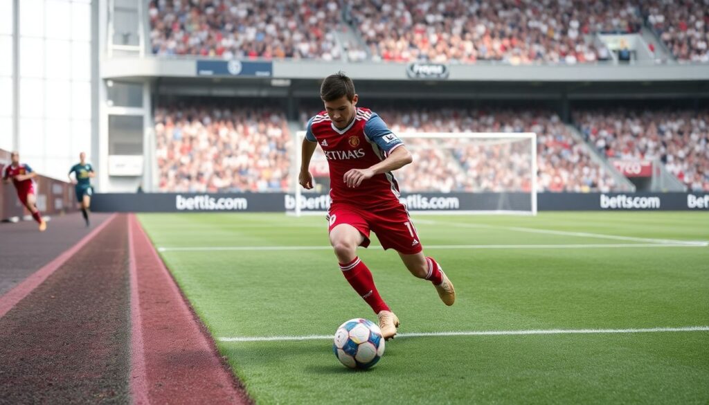 Разбор тактик финтов и дриблинга для вингера - иллюстрация