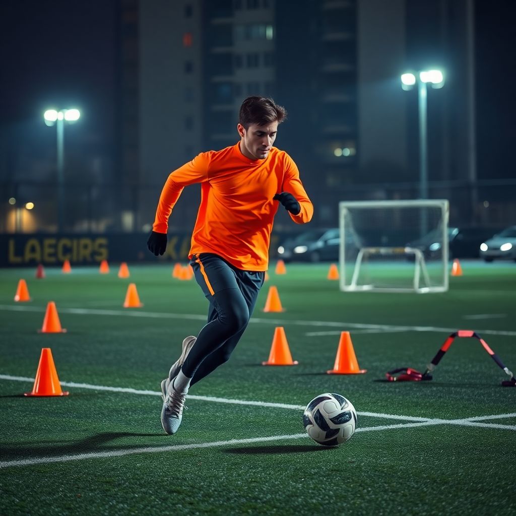 Как тренировать вингера ночью и на улице: эффективные упражнения и советы