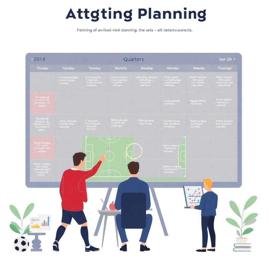 Как организовать контент-план на год по атакующему футболу