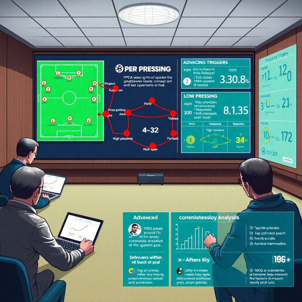 Как анализировать прессинг на разных уровнях футбола и повышать эффективность команд