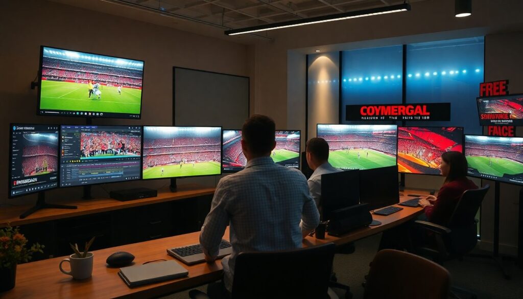 Лучшее время для публикаций о атакующем футболе - иллюстрация