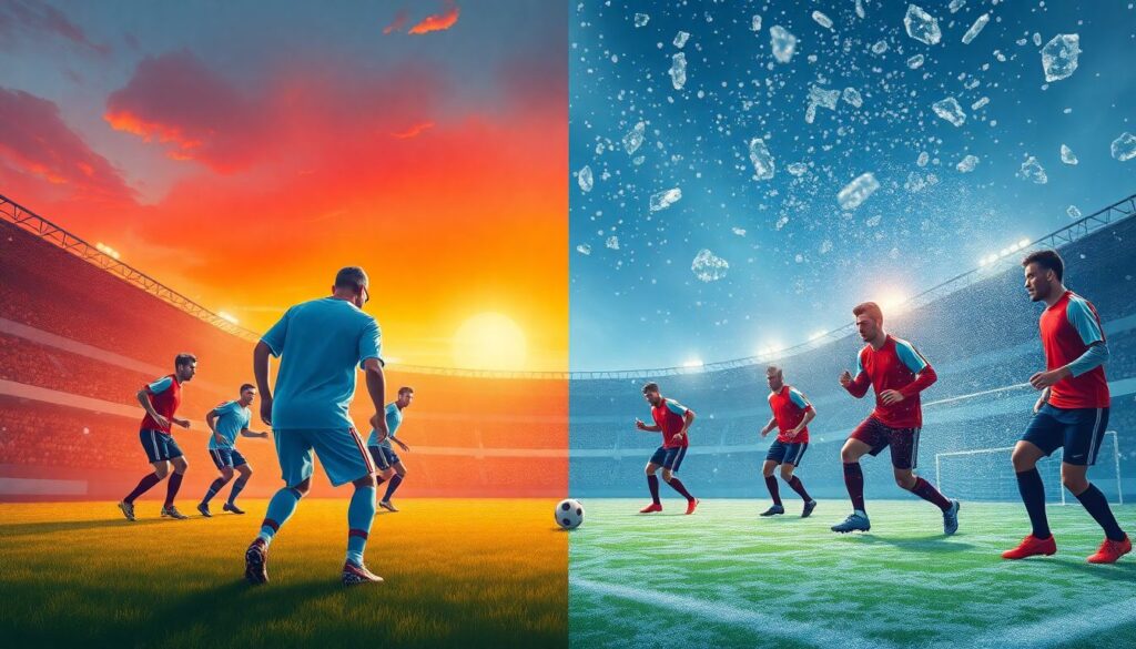 Как готовить команду к матчам в экстремальных климатических условиях - иллюстрация