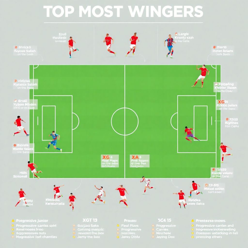 Топ-40 самых активных вингеров сезона: статистика и лучшие моменты