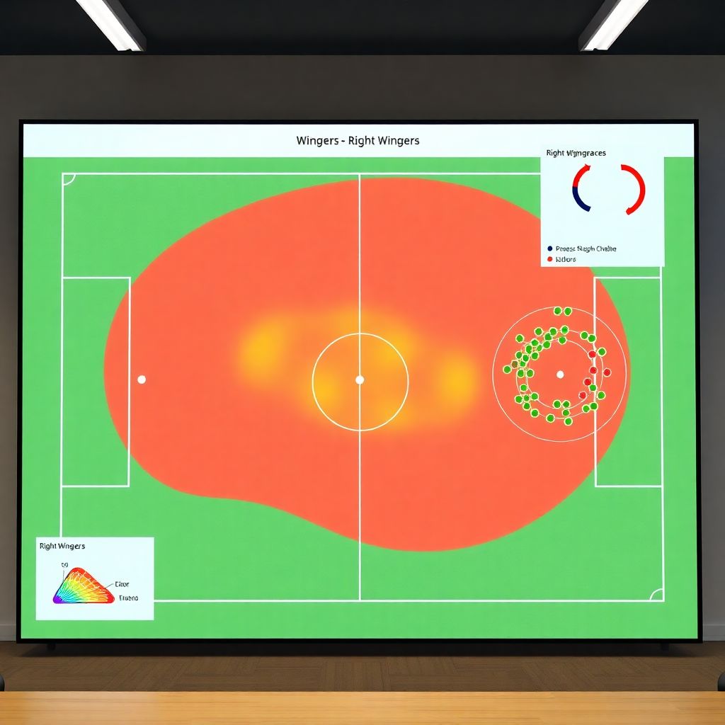 Лучшие способы визуализации статистики по вингерам в современном футболе
