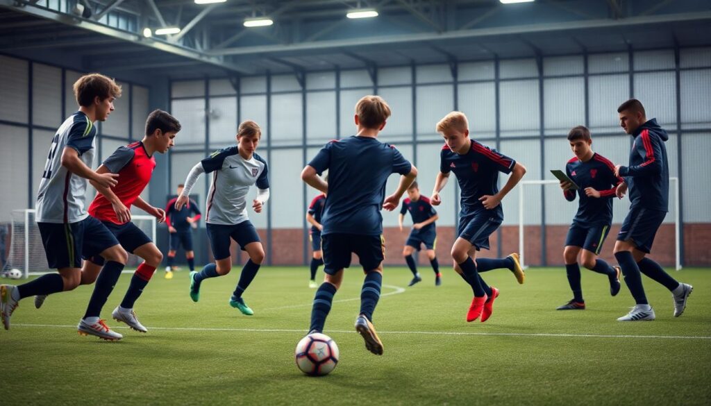 Истории контратак в молодежном футболе - иллюстрация