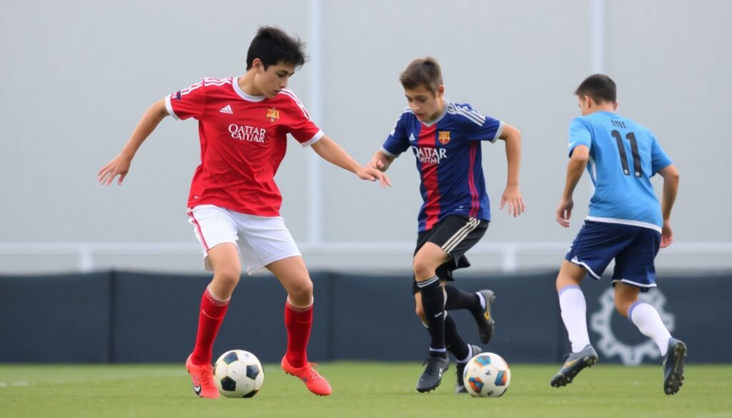 Истории контратак в молодежном футболе - иллюстрация