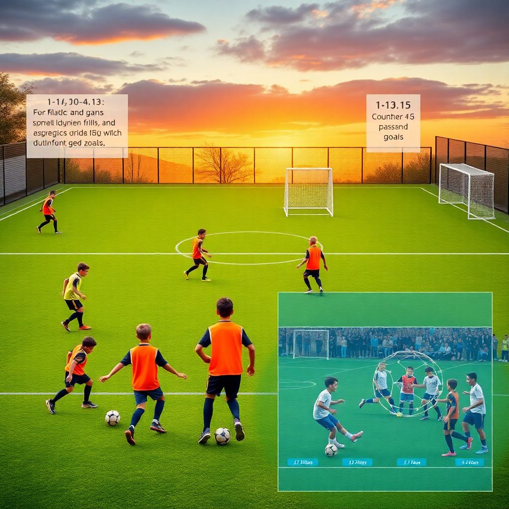 Лучшие подходы к обучению молодых игроков атакующему стилю