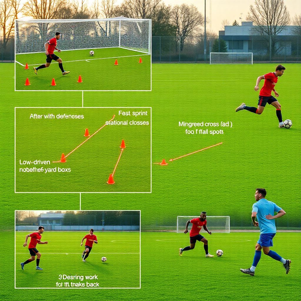 Как тренироваться для работы на фланге и вингере в современном футболе
