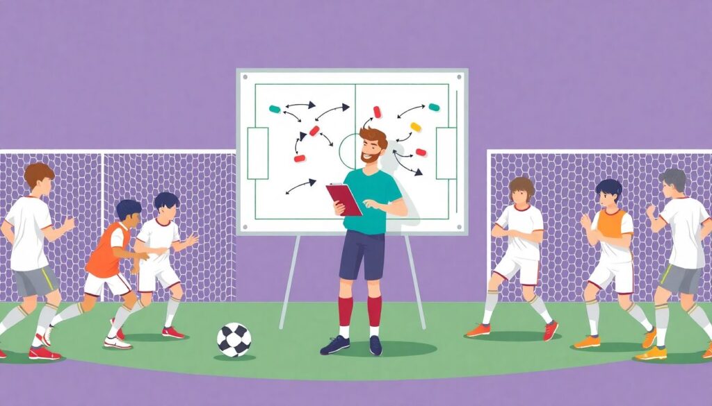 Лучшие материалы về атакующем футболе для начинающих - иллюстрация
