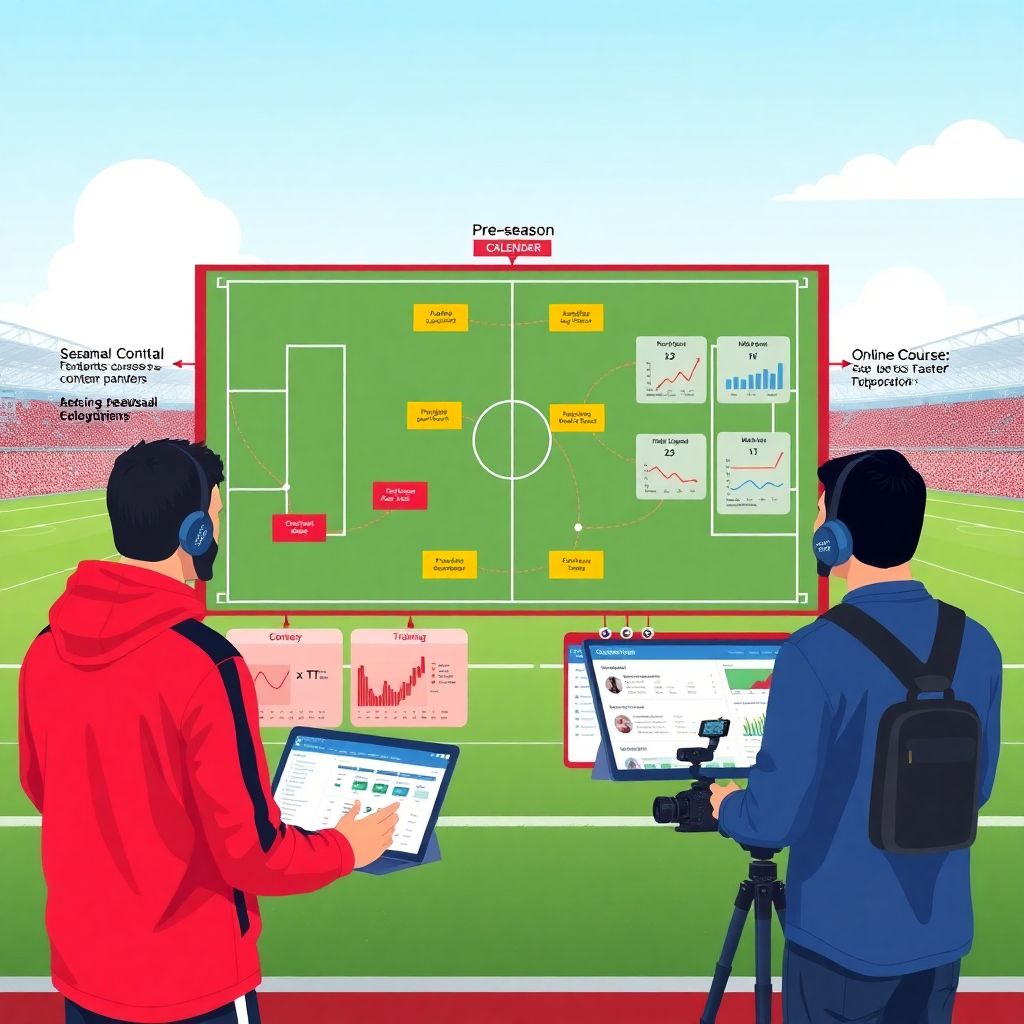 Сезонный контент-план по атакующему футболу: как выстроить стратегию клуба