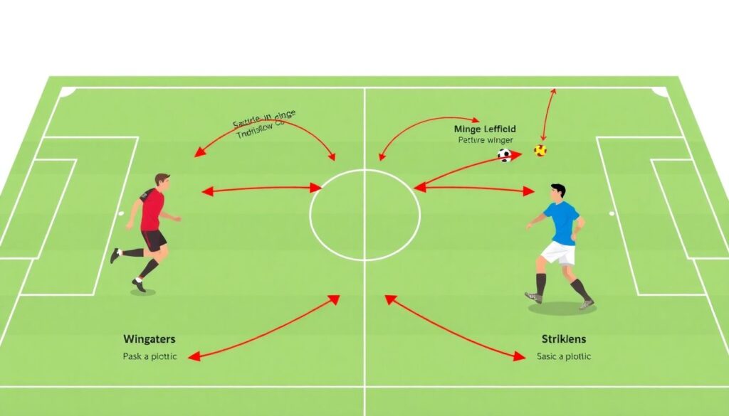 Как развивать способность видеть поле у юных вингеров - иллюстрация