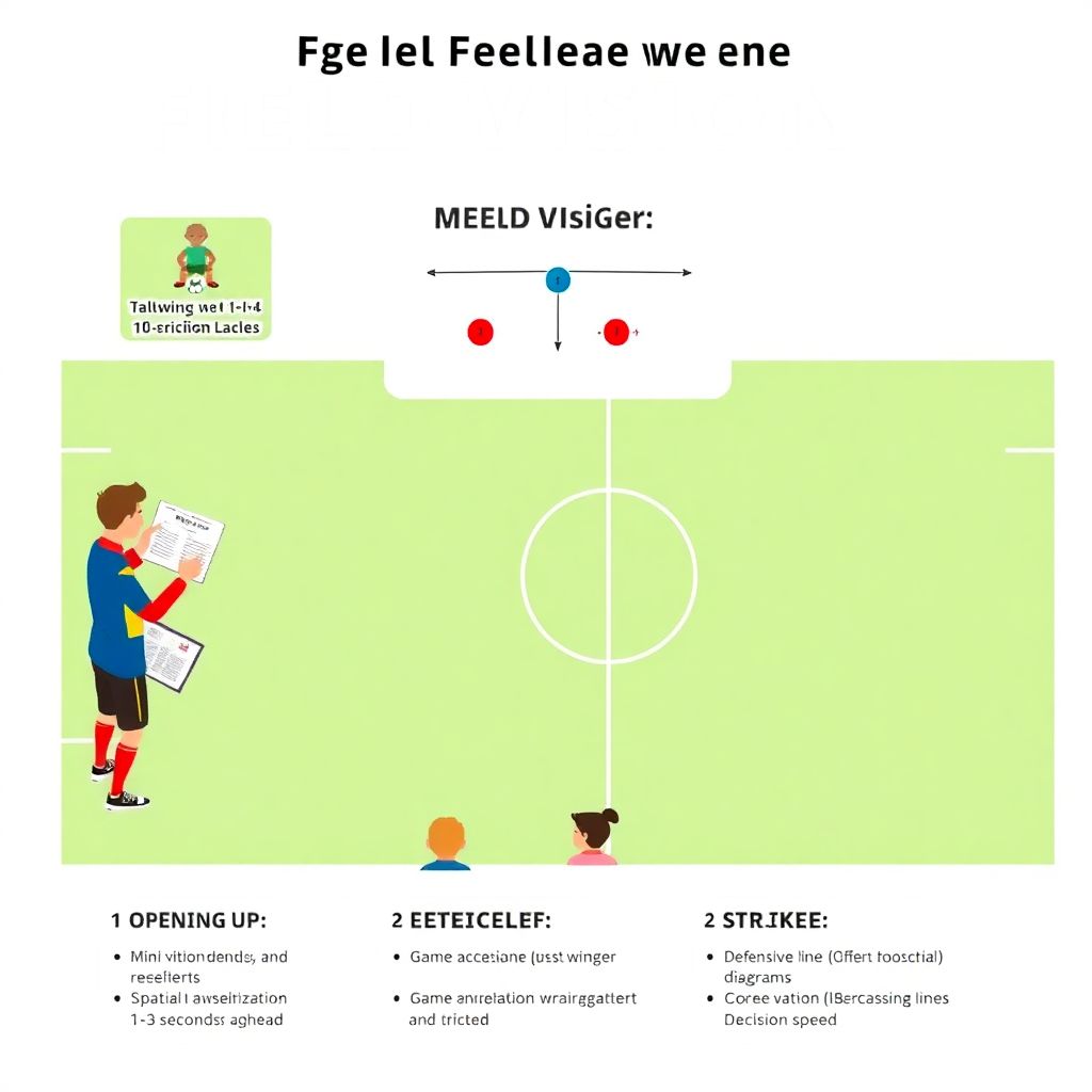 Как развивать способность видеть поле у юных вингеров в футболе