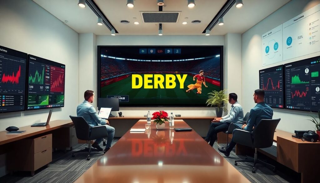 Истории дерби и их влияние на маркетинг атакующей команды - иллюстрация