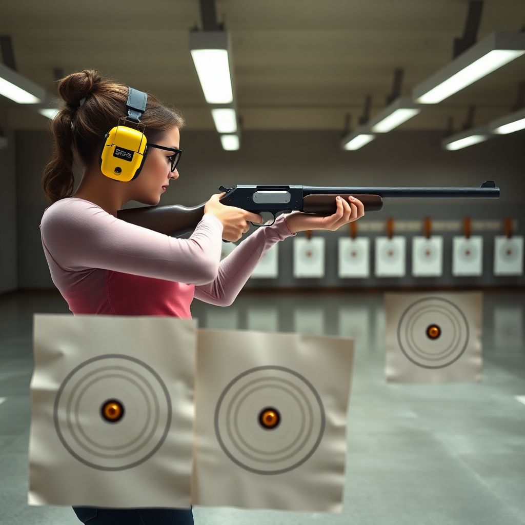 Валиева поразила болельщиков меткой стрельбой из огнестрельного оружия в тире
