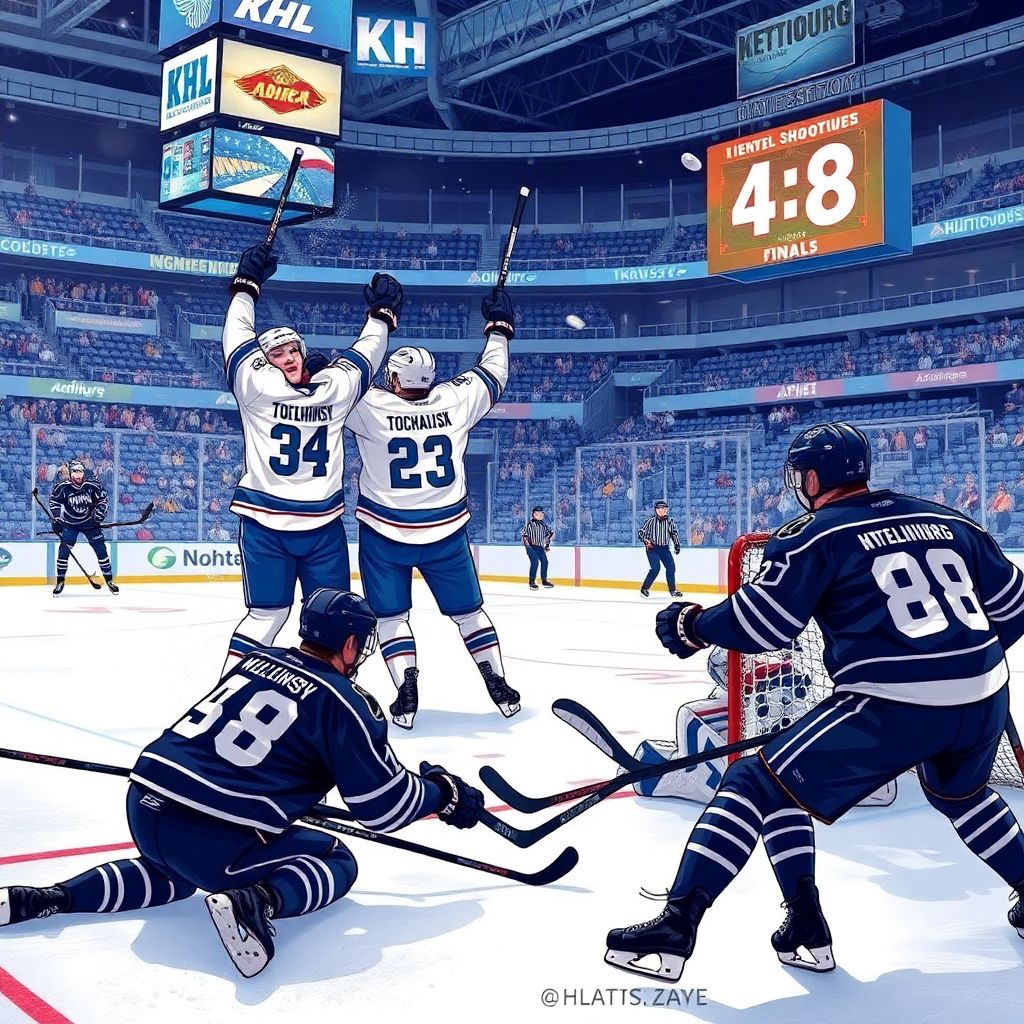 Металлург разгромил Адмирал 8:4 в зрелищном голевом матче КХЛ