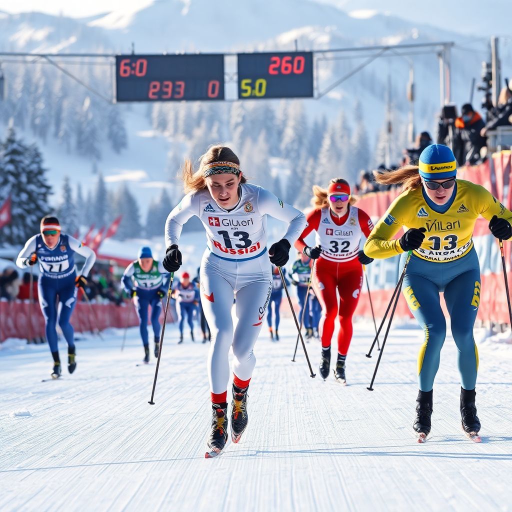 Дарья Непряева вылетела в квалификации спринта Тур де Ски в Валь-ди-Фьемме