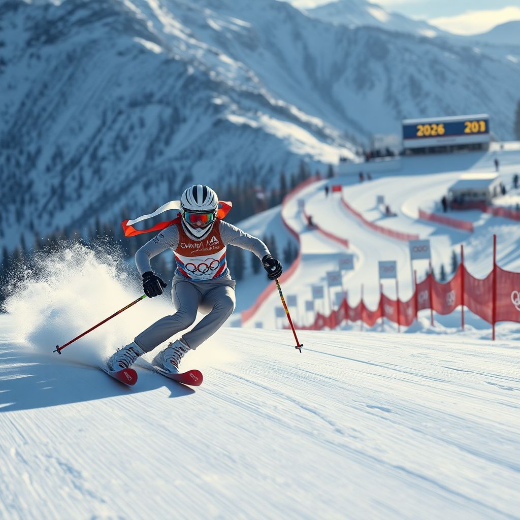 Юлия Плешкова: 22‑е место в скоростном спуске на Олимпиаде‑2026 в Италии