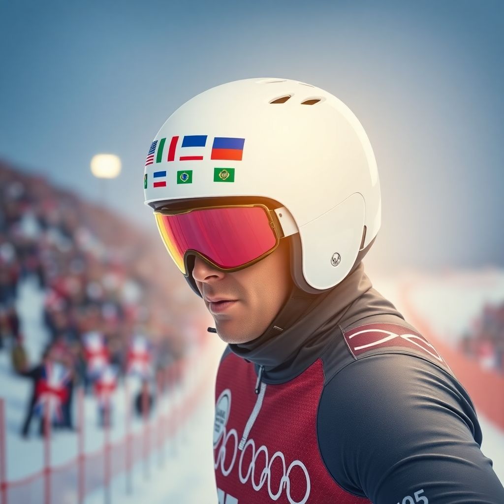 Российский флаг на шлеме Фишналлера: как ветеран сноуборда бросил вызов правилам