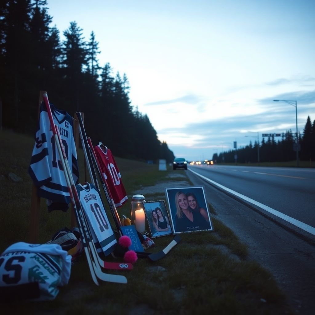 Гибель двух юных хоккеисток в Канаде: трагедия дороги и хоккея
