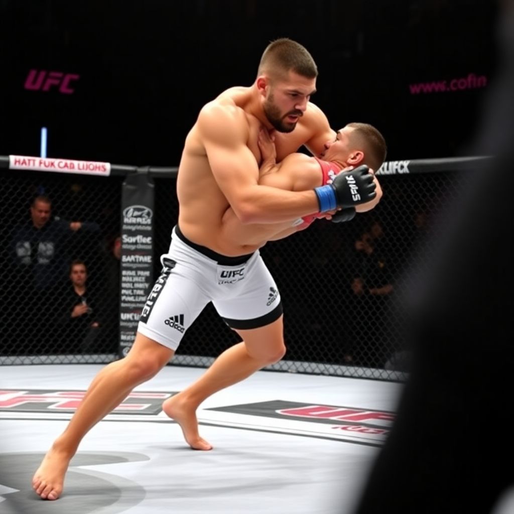 Умар Нурмагомедов задушил Сергея Морозова в дебютном бою Ufc